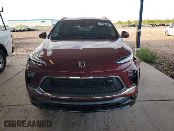 2025 Buick Encore GX Sport Touring with VIN KL4AMESL6SB021238, listed as a Copart auction lot 53388085 with 4,518 mi miles and Salvage title. Bid and sale history available at DreamBid. Image 5.