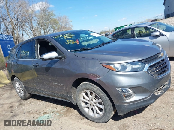 2018 Chevrolet Equinox LT with VIN 3GNAXJEV1JL119245, listed as a IAAI auction lot 41987159 with 54,489 mi miles and . Bid and sale history available at DreamBid. Image 6.
