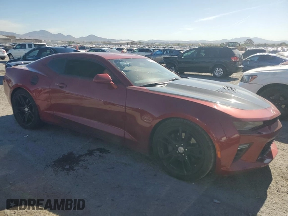 2017 Chevrolet Camaro 2SS with VIN 1G1FH1R7XH0137976, listed as a Copart auction lot 57410195 with 70,349 mi miles and Salvage title. Bid and sale history available at DreamBid. Image 4.