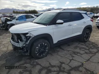 2021 Chevrolet TrailBlazer LT with VIN KL79MRSL7MB031096, listed as a Copart auction lot 45418595 with 53,955 mi miles and Salvage Title. Bid and sale history available at carsss.com. Image 1.