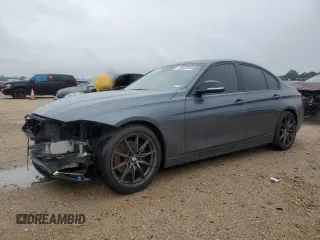2015 BMW 3 Series 328i with VIN WBA3A5G5XFNS83508, listed as a Copart auction lot 54829345 with 242,400 mi miles and Salvage Title. Bid and sale history available at DreamBid. Image 1.