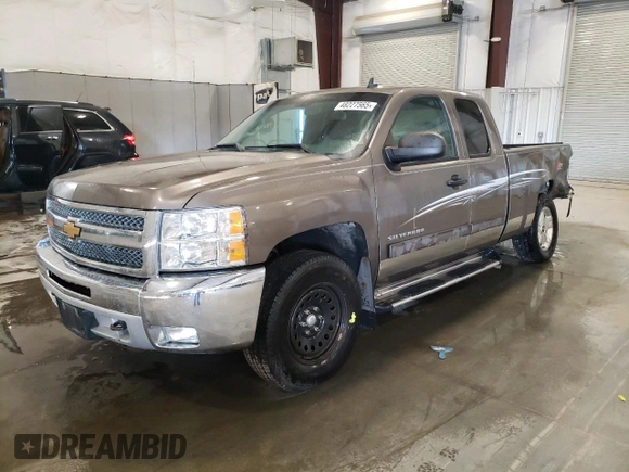 2012 Chevrolet Silverado 1500 LT with VIN 1GCRKSE7XCZ268010, listed as a Copart auction lot 48227565 with 121,065 mi miles and Salvage Title. Bid and sale history available at DreamBid. Image 1.