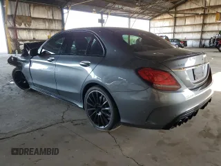 2020 Mercedes-Benz C 43 AMG z VIN W1KWF6EB1LR596280, wystawiony jako Copart lot #52338545 z przebiegiem 87 411 mil mil oraz Szkoda całkowita • Salvage title. Historia ofert i sprzedaży dostępna na DreamBid. Obrazek 2.