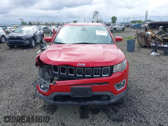 2018 Jeep Compass Latitude с VIN 3C4NJDBB0JT233065, выставлен на аукционе IAAI как лот 42292328 с пробегом 109 743 миль миль и . История ставок и продаж доступна на DreamBid. Изображение 13.