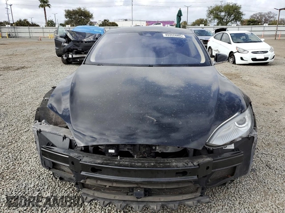 2016 Tesla Model S 70 kWh Battery with VIN 5YJSA1E19GF131999, listed as a Copart auction lot 49355665 with 96,978 mi miles and Salvage Title. Bid and sale history available at carsss.com. Image 5.