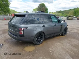 2018 Land Rover Range Rover HSE z VIN SALGS2SV1JA397462, wystawiony jako IAAI lot #42166558 z przebiegiem 55 421 mil mil oraz . Historia ofert i sprzedaży dostępna na DreamBid. Obrazek 4.