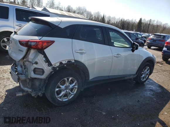 2017 Mazda CX-3 Touring with VIN JM1DKFC76H0176120, listed as a Copart auction lot 47482735 with 119,621 mi miles and Salvage Title. Bid and sale history available at carsss.com. Image 3.