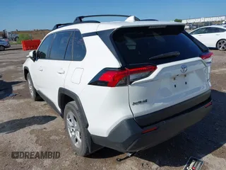 2019 Toyota RAV4 XLE with VIN JTMW1RFV7KD029361, listed as a IAAI auction lot 42087467 with 45,961 mi miles and . Bid and sale history available at DreamBid. Image 3.