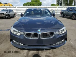 2016 BMW 4 Series 428i with VIN WBA3N7C50GK227232, listed as a Copart auction lot 61255145 with 86,667 mi miles and Salvage title. Bid and sale history available at DreamBid. Image 5.