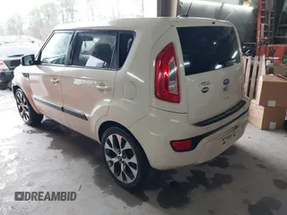2012 Kia Soul + with VIN KNDJT2A68C7413581, listed as a IAAI auction lot 41433925 with 237,141 mi miles. Bid and sale history available at carsss.com. Image 3.
