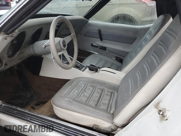 1972 Chevrolet Corvette with VIN 1Z67L2S515744, listed as a Copart auction lot 81115884 with 68,949 mi miles and Salvage title. Bid and sale history available at DreamBid. Image 7.