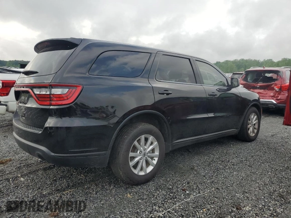 2021 Dodge Durango SXT with VIN 1C4RDHAG4MC554734, listed as a Copart auction lot 54515225 with 65,768 mi miles and Clean title. Bid and sale history available at DreamBid. Image 3.
