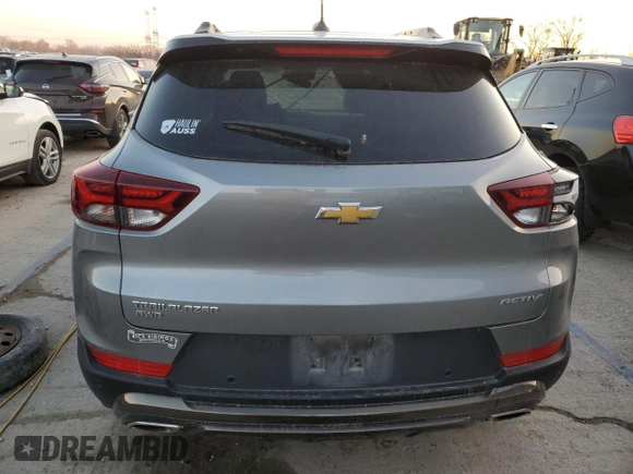 2023 Chevrolet TrailBlazer ACTIV with VIN KL79MSSL4PB037630, listed as a Copart auction lot 84114044 with 49,302 mi miles and Salvage Title. Bid and sale history available at DreamBid. Image 6.