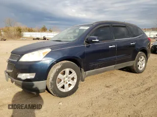 2011 Chevrolet Traverse 1LT with VIN 1GNKVGED9BJ191856, listed as a Copart auction lot 50906665 with 162,746 mi miles and Salvage Title. Bid and sale history available at DreamBid. Image 1.