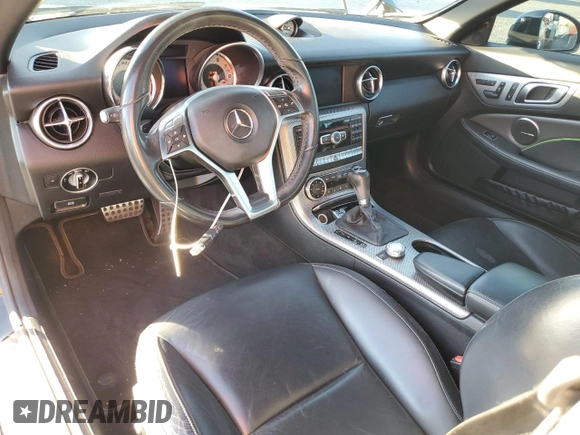 2015 Mercedes-Benz SLK-Class SLK 350 with VIN WDDPK5HA4FF100858, listed as a Copart auction lot 80667864 with 101,052 mi miles and Salvage Title. Bid and sale history available at carsss.com. Image 8.