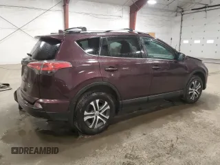 2017 Toyota RAV4 LE with VIN 2T3BFREVXHW638604, listed as a Copart auction lot 51671795 with 90,447 mi miles and Salvage Title. Bid and sale history available at carsss.com. Image 3.
