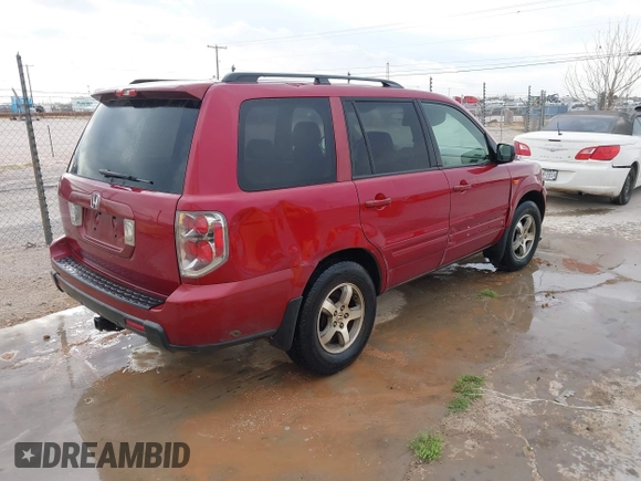 2006 Honda Pilot EX with VIN 5FNYF28476B025864, listed as a IAAI auction lot 41878122 with Not Provided miles and . Bid and sale history available at DreamBid. Image 4.