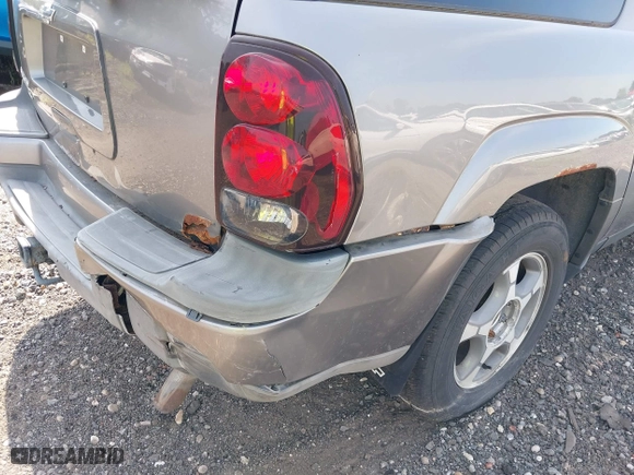 2005 Chevrolet TrailBlazer LS with VIN 1GNET16S156207066, listed as a IAAI auction lot 39877734 with 118,222 mi miles. Bid and sale history available at carsss.com. Image 12.