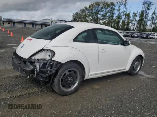 2013 Volkswagen Beetle 2.5L with VIN 3VWJP7AT9DM675704, listed as a Copart auction lot 53384125 with 27,902 mi miles and Salvage Title. Bid and sale history available at DreamBid. Image 3.