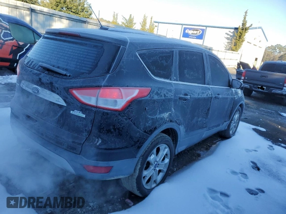 2013 Ford Escape SEL with VIN 1FMCU0H99DUC56734, listed as a Copart auction lot 89283365 with 132,212 mi miles and Salvage Title. Bid and sale history available at carsss.com. Image 3.