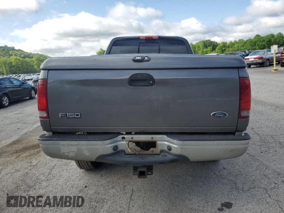 2003 Ford F-150 XL with VIN 2FTRX18L73CA49989, listed as a Copart auction lot 57434025 with 141,876 mi miles and Salvage title. Bid and sale history available at DreamBid. Image 6.