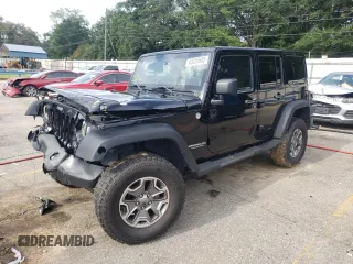 2014 Jeep Wrangler Unlimited Rubicon с VIN 1C4BJWFG5EL155856, выставлен на аукционе Copart как лот 63223685 с пробегом 87 441 миль миль и Списание • Salvage title. История ставок и продаж доступна на DreamBid. Изображение 1.