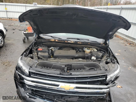 2022 Chevrolet Tahoe LT with VIN 1GNSKNKD4NR327818, listed as a Copart auction lot 81454344 with 46,557 mi miles and Salvage Title. Bid and sale history available at carsss.com. Image 13.