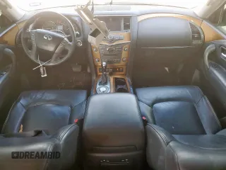 2014 Infiniti QX80 with VIN JN8AZ2NF9E9556026, listed as a Copart auction lot 58064825 with 177,104 mi miles and Salvage title. Bid and sale history available at DreamBid. Image 8.