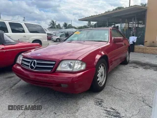 1998 Mercedes-Benz SL-Class with VIN WDBFA67F5WF168595, listed as a Copart auction lot 88748735 with 112,751 mi miles and Clean Title. Bid and sale history available at carsss.com. Image 2.