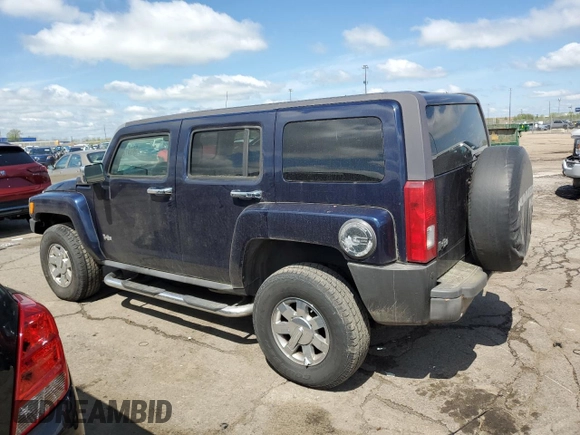 2007 Hummer H3 SUV with VIN 5GTDN13E178151336, listed as a Copart auction lot 56131365 with 232,206 mi miles and Clean Title. Bid and sale history available at DreamBid. Image 2.