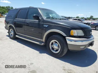 2002 Ford Expedition Eddie Bauer with VIN 1FMRU17W82LA22014, listed as a Copart auction lot 58139015 with Not provided miles and Salvage title. Bid and sale history available at DreamBid. Image 4.