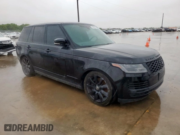 2019 Land Rover Range Rover HSE with VIN SALGS2SV0KA549670, listed as a Copart auction lot 64808565 with 140,043 mi miles and Clean title. Bid and sale history available at DreamBid. Image 4.