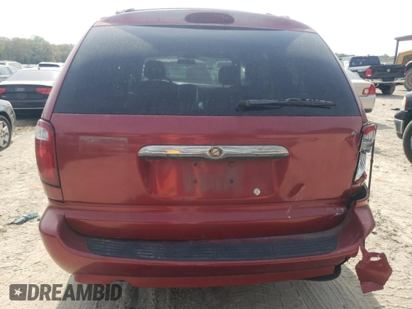 2007 Chrysler Town & Country LWB Touring with VIN 2A8GP54L57R299179, listed as a Copart auction lot 54305385 with 197,473 mi miles and Salvage Title. Bid and sale history available at carsss.com. Image 6.