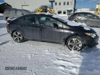 2013 Honda Civic Si with VIN 2HGFB6E55DH200287, listed as a Copart auction lot 43227685 with 230,876 mi miles and Non repairable. Bid and sale history available at DreamBid. Image 4.