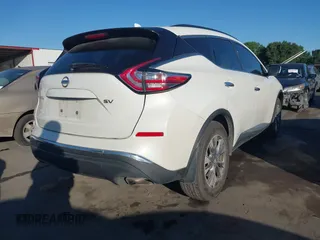 2018 Nissan Murano SV with VIN 5N1AZ2MGXJN151523, listed as a IAAI auction lot 41973381 with 138,728 mi miles and . Bid and sale history available at DreamBid. Image 4.