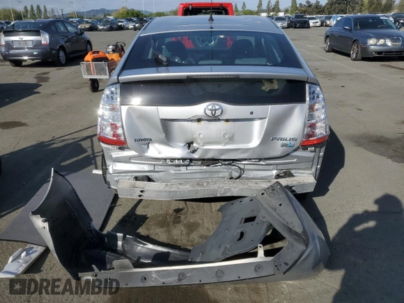 2009 Toyota Prius with VIN JTDKB20U597842760, listed as a Copart auction lot 53667835 with 108,244 mi miles and Salvage Title. Bid and sale history available at carsss.com. Image 6.
