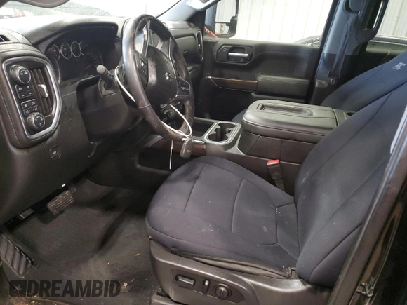 2021 Chevrolet Silverado 1500 LT Trail Boss with VIN 1GCPYFEL4MZ105042, listed as a Copart auction lot 47009735 with Not Provided miles and Non Repairable. Bid and sale history available at DreamBid. Image 7.