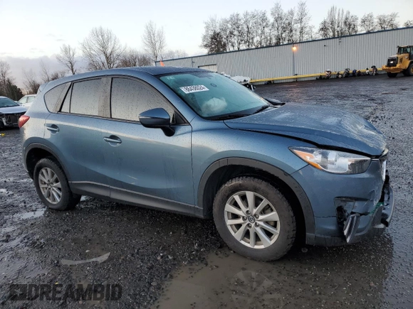 2016 Mazda CX-5 Sport with VIN JM3KE4BY3G0876082, listed as a Copart auction lot 86438024 with 203,544 mi miles and Salvage Title. Bid and sale history available at carsss.com. Image 4.