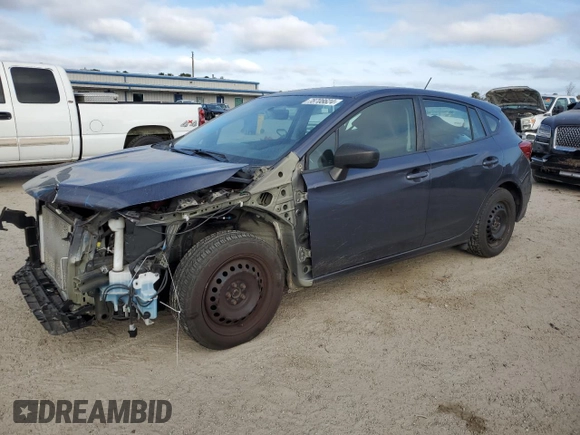 2017 Subaru Impreza с VIN 4S3GTAA63H3747312, выставлен на аукционе Copart как лот 78708624 с пробегом 72 839 миль миль и Списание • Salvage title. История ставок и продаж доступна на DreamBid. Изображение 1.
