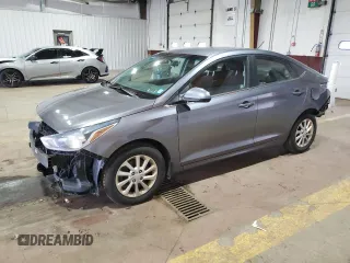 2020 Hyundai Accent SE with VIN 3KPC24A62LE109959, listed as a Copart auction lot 49976665 with 117,772 mi miles and Salvage Title. Bid and sale history available at carsss.com. Image 1.