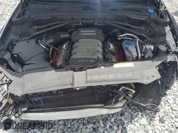 2011 Audi Q5 Prestige with VIN WA1WKAFP3BA004548, listed as a Copart auction lot 61276875 with 104,033 mi miles and Salvage title. Bid and sale history available at DreamBid. Image 12.