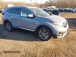 2020 Honda CR-V Touring with VIN 2HKRW2H95LH639874, listed as a IAAI auction lot 41229193 with Not provided miles and . Bid and sale history available at DreamBid. Image 1.