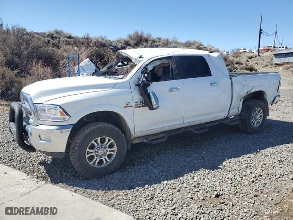 2015 Ram 2500 Laramie with VIN 3C6UR5NL2FG537469, listed as a Copart auction lot 49475205 with 142,745 mi miles and Salvage Title. Bid and sale history available at carsss.com. Image 1.