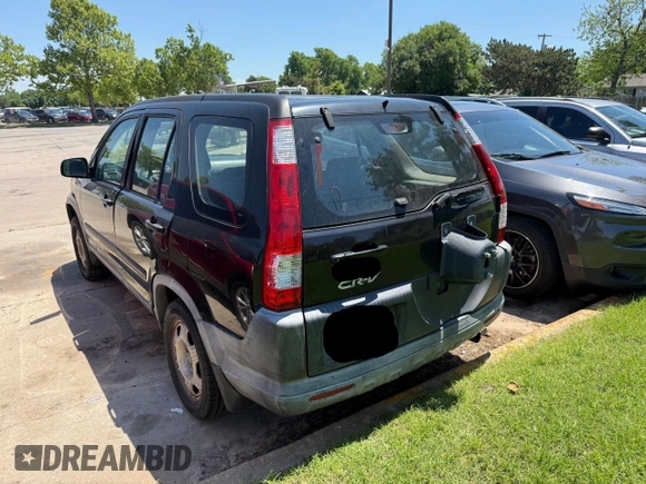 2006 Honda CR-V LX with VIN JHLRD68516C004132, listed as a Copart auction lot 55897555 with 192,107 mi miles and Clean Title. Bid and sale history available at DreamBid. Image 3.