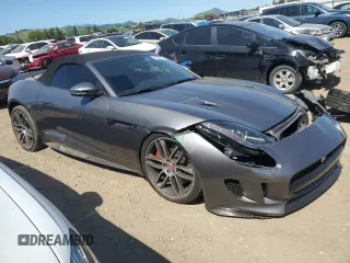 2016 Jaguar F-Type R with VIN SAJWJ6HL2GMK33911, listed as a Copart auction lot 51958905 with 40,520 mi miles and Salvage Title. Bid and sale history available at DreamBid. Image 4.
