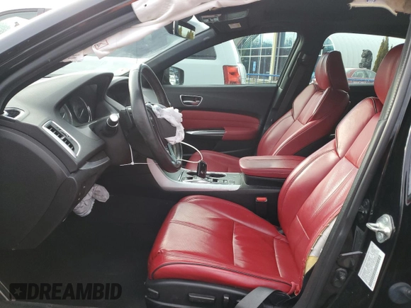2019 Acura TLX w/A-Spec Pkg with VIN 19UUB2F69KA007613, listed as a Copart auction lot 87847495 with 54,312 mi miles and Non Repairable. Bid and sale history available at carsss.com. Image 7.