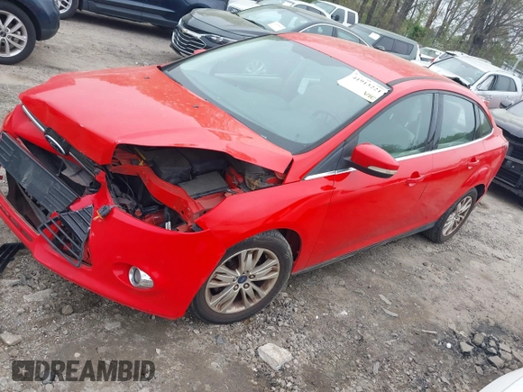 2012 Ford Focus SEL with VIN 1FAHP3H20CL424115, listed as a IAAI auction lot 41913221 with 152,619 mi miles. Bid and sale history available at carsss.com. Image 2.