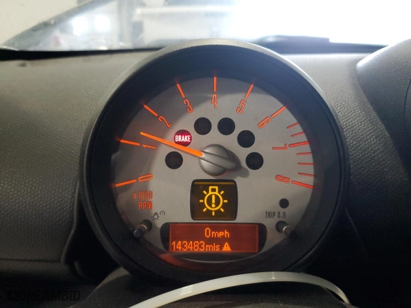 2013 MINI Cooper Countryman with VIN WMWZB3C55DWM31248, listed as a Copart auction lot 45503555 with 143,483 mi miles and Salvage Title. Bid and sale history available at carsss.com. Image 9.
