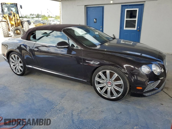 2017 Bentley Continental GT with VIN SCBGT3ZA1HC061244, listed as a Copart auction lot 65428095 with 20,148 mi miles and Salvage title. Bid and sale history available at DreamBid. Image 4.