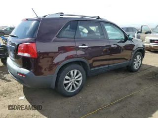 2011 Kia Sorento LX with VIN 5XYKTDA20BG136374, listed as a Copart auction lot 48174315 with 224,228 mi miles and Salvage Title. Bid and sale history available at carsss.com. Image 3.